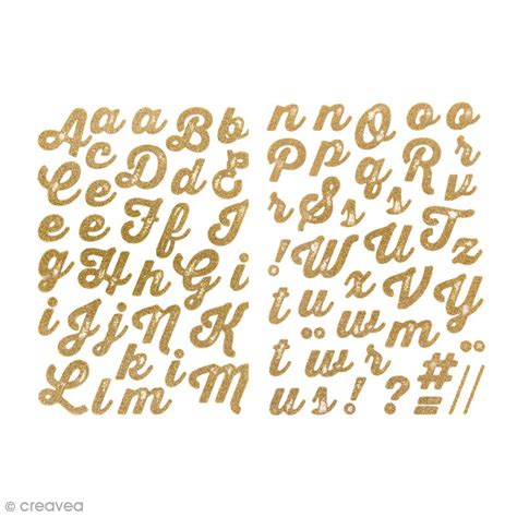 Alphabet may refer to any of the following: Ecussons thermocollants Alphabet jaune doré pailleté - De 1,5 à 4 cm de ...