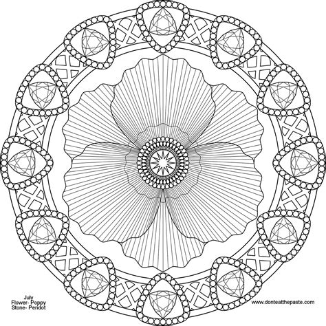 Free printable columbine coloring pages for kids. Flower Coloring Pages Advanced - Coloring Home