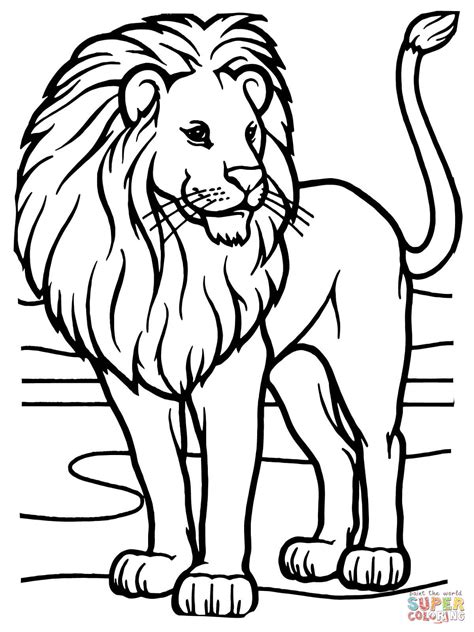 Also, refer to drawing games for kids. Lion Coloring Pages | Free download on ClipArtMag