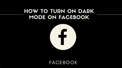 Accompanied with the dark mode is facebook's new overhaul of its desktop redesign, adding a much cleaner and more modern look for the entire if you do have the option to switch to new facebook, here's how to get onto that glorious dark mode. Facebook Dark Mode On - How to Turn on Dark Mode on ...