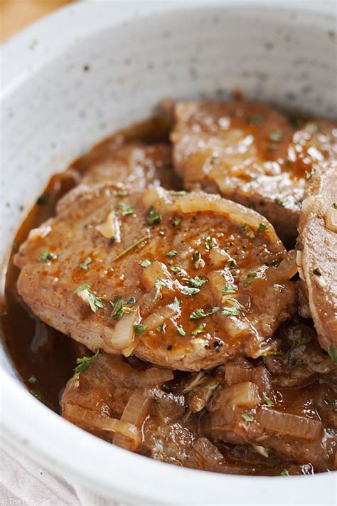 When i first shared this. Recipe For Thin Sliced Pork Chops - Image Of Food Recipe