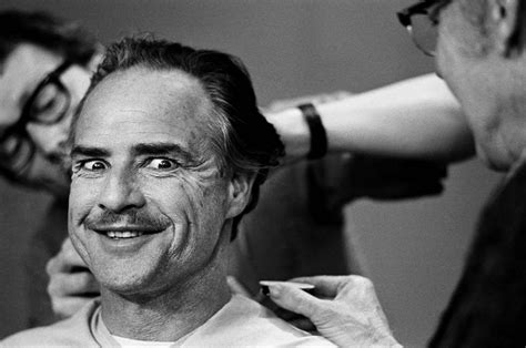 In fact, marlon brando once was quoted as saying, i live in my cat's house. Marlon Brando, makeup session for The Godfather, 1971 ...