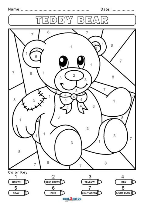 Maybe you would like to learn more about one of these? Free Color by Number Worksheets | Cool2bKids in 2020 ...