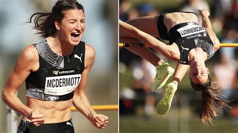 Australian high jumper nicola mcdermott at the 2018 commonwealth games. Olympics 2021: Aussie stuns athletics in never-before-seen ...