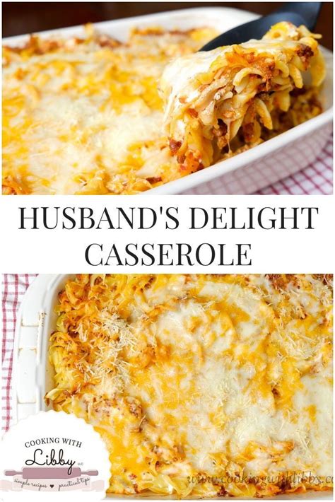 Reviews for photos of husband's delight. Husband's Delight Casserole | Recipe | Recipes, Beef ...