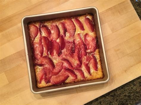 The dough is stiff but seems in keeping with every other german kuchen of this sort that i have made. Plum Custard Kuchen Recipe | Allrecipes