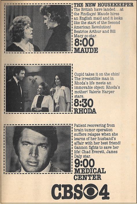 If you're looking for a great tv series to watch on the various networks or on one of the many streaming services like netflix, you have plenty to choose. It's About TV: This week in TV Guide: September 28, 1974