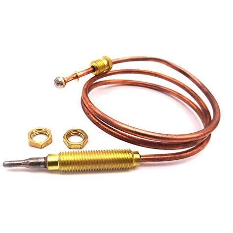 He did an awesome job!!! MENSI Universal Gas thermocouple 600mm Used on BBQ grill or fire pit heater M8x1 end nut and ...