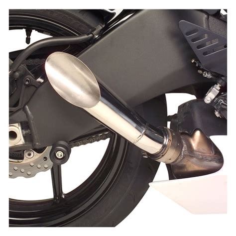 The cheaper alternative, great value, easy installation cons: Hotbodies Racing Megaphone Slip-on Exhaust Kawasaki ZX6R ...