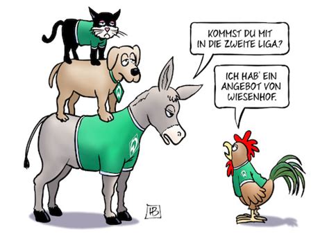 Fußball auf der standard sport: Zweite Liga By Harm Bengen | Sports Cartoon | TOONPOOL