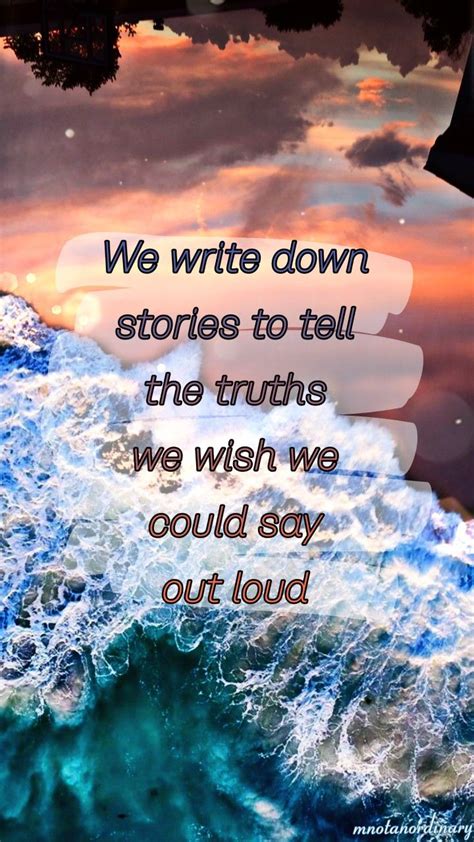 A page for describing ymmv: Ocean wave sunset quote writer stories wallpaper | Writer ...
