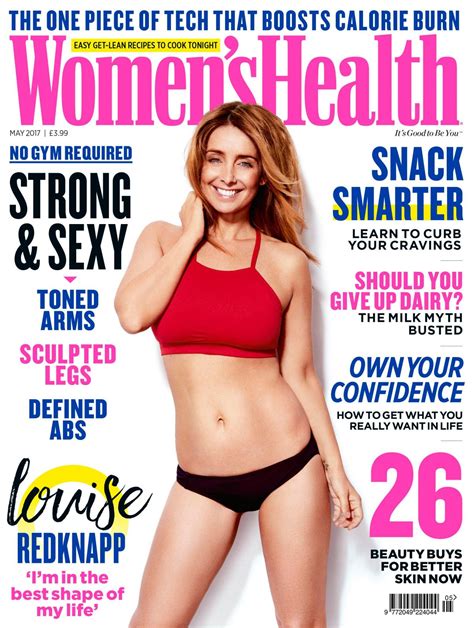 Subscribe today and get every issue delivered directly to your device! LOUISE REDKNAPP in Women's Health Magazine, May 2017 ...