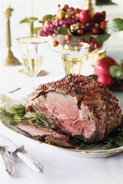 The best friend you can have when roasting a nice cut of beef is a reliable meat thermometer: Prime Rib For Holiday Meal / Cranberry Crusted Prime Rib ...