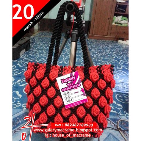 Diy cara membuat bunga dari tali kur how to make flowers from rope. Cara Membuat Tas Tali Kur Motif Bunga Mawar - Kreatifitas ...