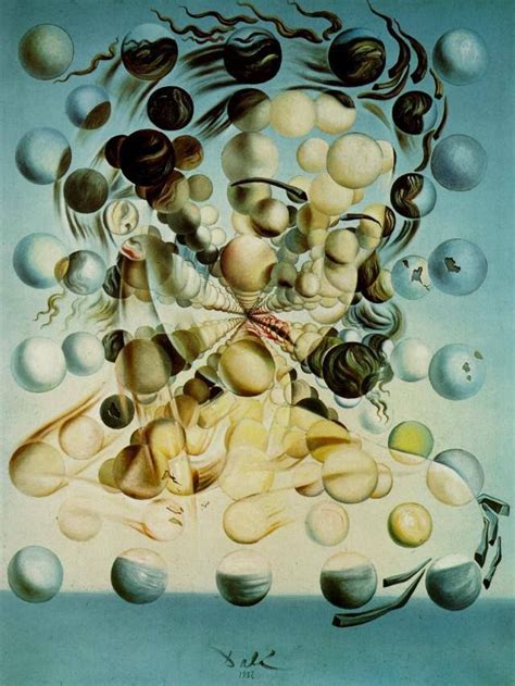 Distance, you see the graceful (though disquieting) the same is. Salvador Dali, Galatea of the Spheres, 1952 | Kunst ...