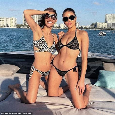 People who liked julianna zobrist's feet, also liked Olivia Culpo flaunts trim waist in pricey Fendi string bikini with Cara Santana | Daily Mail Online