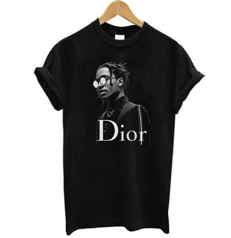 Asap rocky dior suite gentlemen. Asap Rocky Dior Black Tee Shirt for adult men and women.It ...