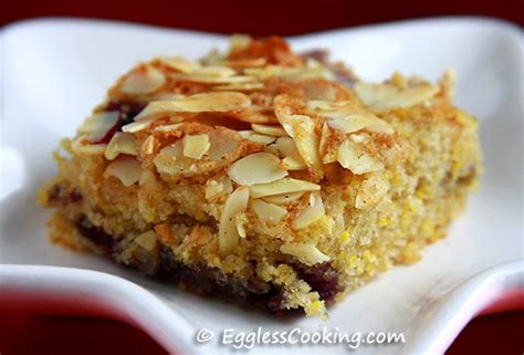 Check spelling or type a new query. Vegan Blueberry Cornmeal Coffee Cake Recipe | Eggless Cooking