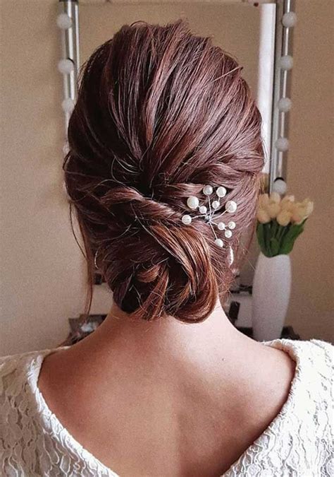 The garter signifies purity, loyalty, and devotion. 100 Prettiest Wedding Hairstyles For Ceremony & Reception | Wedding hairstyles, Bridal hair updo ...