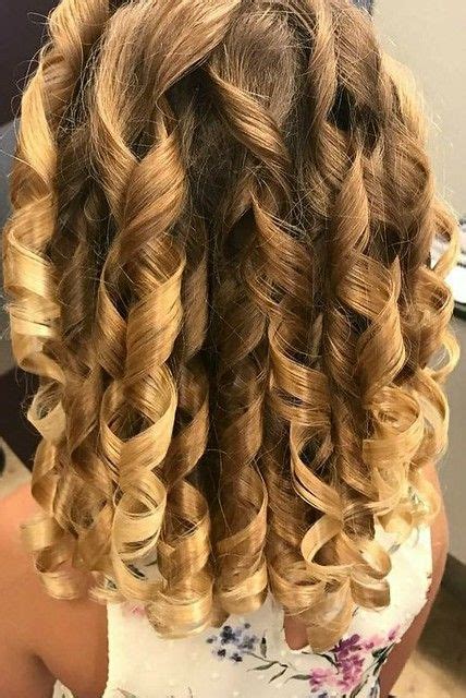 Pulaa 20/40pcs magic long hair curlers curl formers spiral ringlets leverage rollers tool. ringlets in 2020 | Hair curlers, Ringlets, Beautiful curls