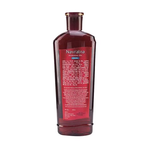Navratna hair oil 50 ml. Buy Navratna Ayurvedic Cool Hair Oil Bottle Of 500 Ml ...