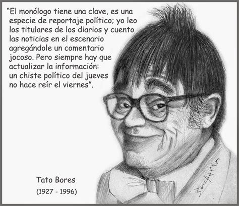 ¿estás buscando información sobre las últimas noticias de tato bores? Caricaturas artísticas: Tato Bores