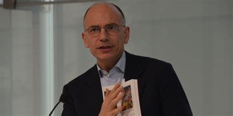 Lo ha detto, sabato, l'ex presidente del consiglio, a proposito delle polemiche sulle politiche di. Enrico Letta a Lecco per una riflessione non convenzionale ...