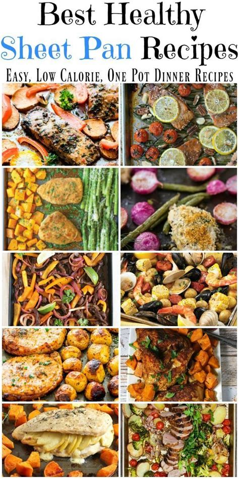 Try out your favorite and let us know what you. The Best Healthy Sheet Pan Dinner Recipes (Low Calorie ...