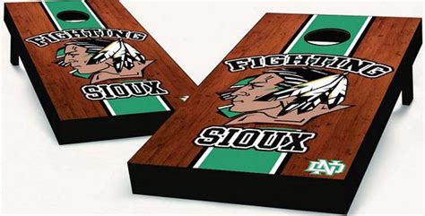 Fighting Sioux Cornhole Boards | Custom Designs | Fighting sioux ...
