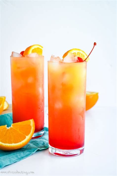 25 best ideas about fruity mixed. Tequila Sunrise: This tequila sunrise recipe is sweet and ...