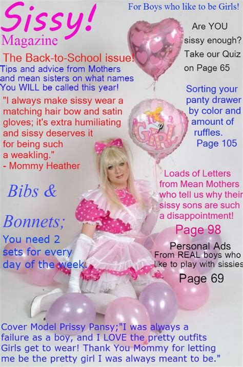 The sissy sort by p.f. Pin on Frilly sissy son