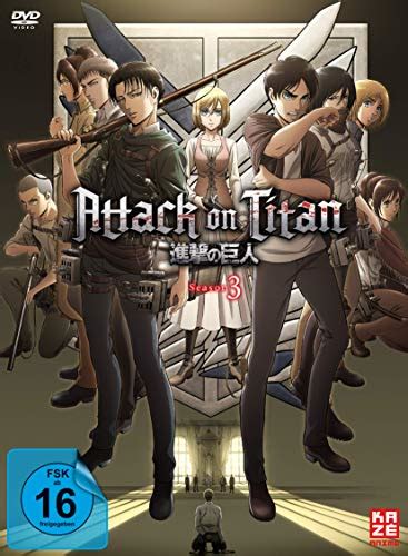 „titans staffel 3 steht in den usa in den startlöchern. Attack on Titan - Staffel 3 - Vol.1 - DVD mit ...