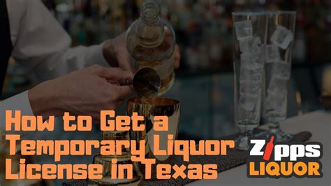 Organizations who fail to comply with these regulations will result in heavy fines. How to Get a Temporary Liquor License in Texas | Zipps ...