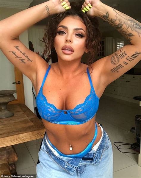 She told fans on her instagram account: Little Mix's Jesy Nelson sets pulses racing in a plunging ...