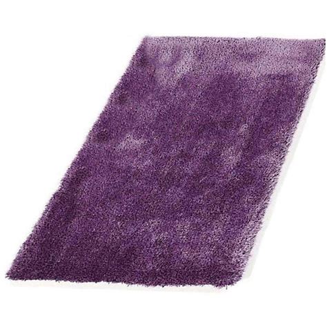 Hochwertiger velours teppich, verkauft auf rollen der größe 2m x 30m, mit schutzfolie, gewicht pro rolle 36kg. Teppich Shaggy, violett, lila, | yomonda