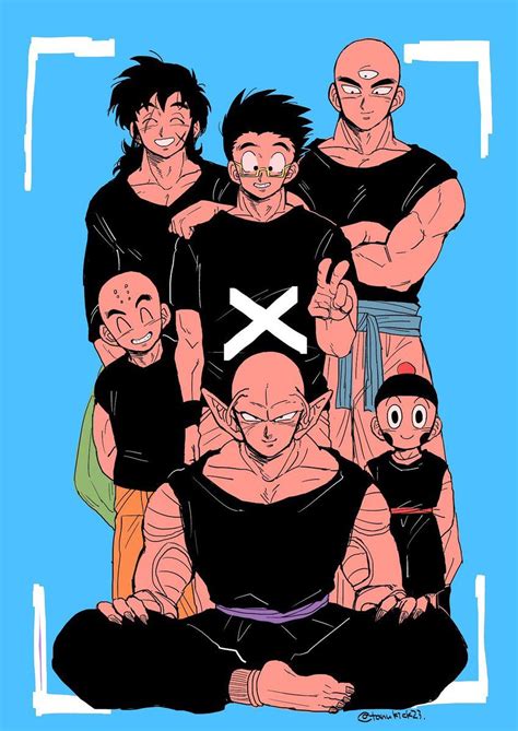 Maybe you would like to learn more about one of these? Yamcha, Tien, Gohan, Krillin, Piccolo, and Chiaotzu | Dragon ball super manga, Dragon ball ...
