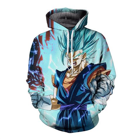 See more ideas about dragon ball, hoodies, anime hoodie. Dragon Ball Hoodie #5 (4 Models | Gohan super saiyan blue ...
