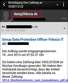 Firstbank's online banking gets you out of the line and banking in your favorite spot with the latest functionality, robust features and enhanced security. Phishing-Mail "Bestätigung Ihrer Zahlung" - VR-Bankverein ...