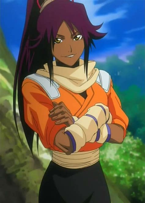 These characters wear normal glasses. Yoruichi Shihōin | BleachHD Wiki | Fandom