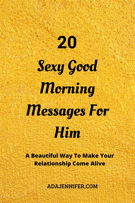 Choose an image that will make her laugh apart from sending funny good morning texts or images and being like everybody else, you can do one better by sending her a photo of the breakfast. Cute Good Morning Texts For Him To Make Him Smile in 2020 ...
