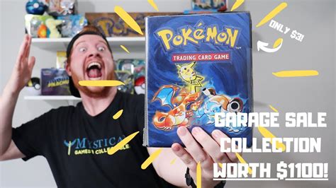 Pokemon card collection for sale. I BOUGHT A VINTAGE POKEMON CARD COLLECTION FOR $3 From a Garage Sale!! - YouTube