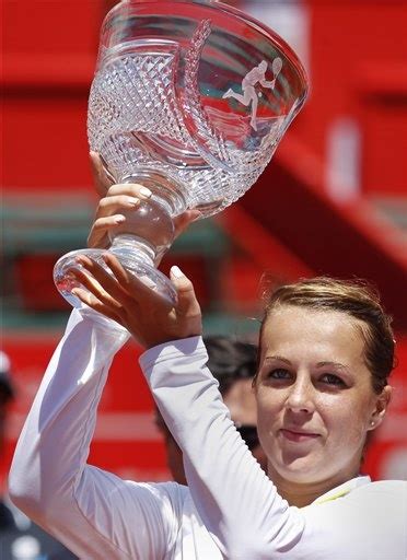 Tennis ace anastasia pavlyuchenkova has ended her grand slam drought by winning a anastasia pavlyuchenkova has made the final four at the french open © instagram / nastia_pav © susan. Anastasia Pavlyuchenkova, from Russia, lifts up her trophy ...