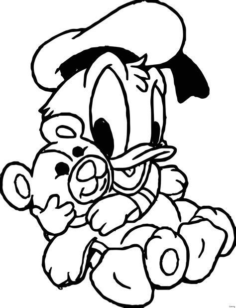 The baby donald duck coloring pages are fun as well. Baby Donald Duck Coloring Pages at GetColorings.com | Free ...