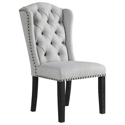 The ashley furniture bolanburg upholstered dining side chair. Ashley Furniture Jeanette Dining Upholstered Side Chair ...