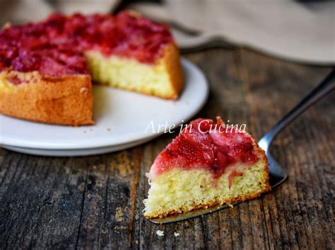 Dolce facile veloce e buono. SCHIACCIATA ALLE FRAGOLE dolce veloce e leggero senza ...