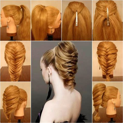 How do you fishtail your hair? How to DIY Elegant Braided Fishtail Hairstyle