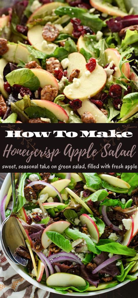 Make social videos in an instant: Honeycrisp Apple Salad #vegan #vegetarian #soup #breakfast ...