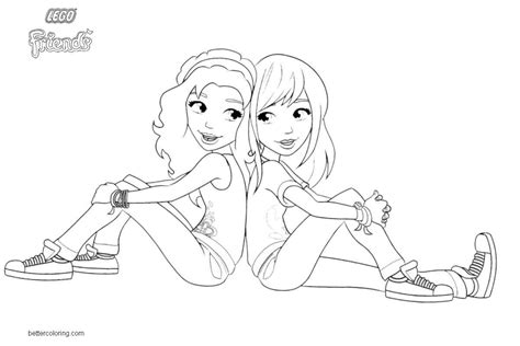 It's called girlz 4 life. LEGO Friends Coloring Pages Line Drawing - Free Printable ...