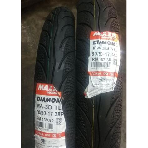 This site provides maxxis tyre size and information. Tayar maxxis diamond MA3D 110/70-17 100/70-17 70/90-17 90 ...