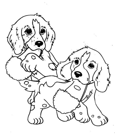 Pop corn coloring page for kids. Two Dogs Who Were Joking Coloring For Kids